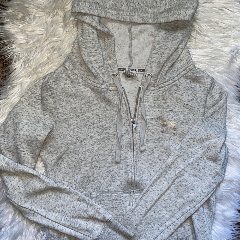 Victoria secret PINK zip up hoodie